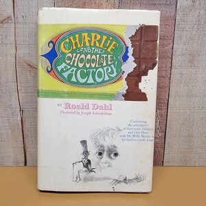 Charlie and the Chocolate Factory by Roald Dahl Joseph Schindelman Vintage Book